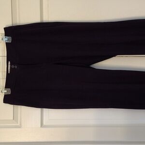 Coldwater Creek Dark Purple Straight Leg Pants
